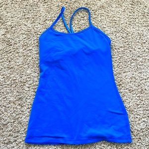 Lululemon tank top with built in shelf bra